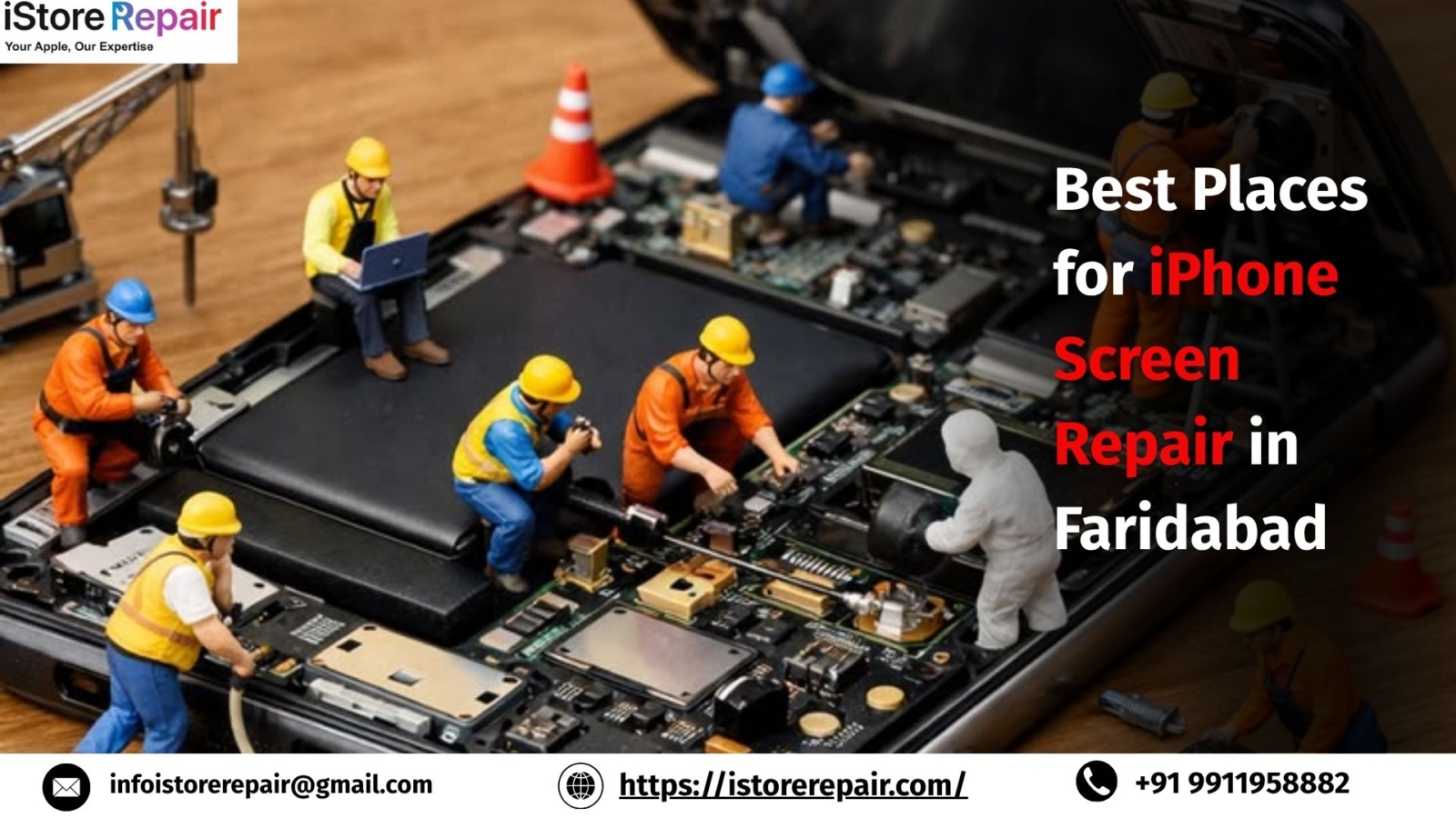 Best Places for iPhone Screen Repair in Faridabad